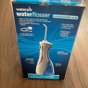 Waterpik Water Flosser Cordless Plus Water Capacity 45 seconds